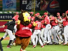 Leones del Escogido se coronan campeones: Junior Caminero define el título con un jonrón descomunal