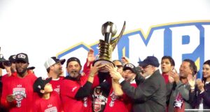 Leones del escogido: reciben su corona 17 en la historia de LIDOM