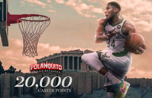 Giannis Antetokounmpo se une a la élite de la NBA al alcanzar los 20,000 puntos